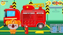 Feuerwehrauto cartoons für kinder, Kleine Feuerwehrmann - Spiele für Kinder, firetruck for kids-7VYWr0F7G