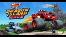 Blaze and the Monster Machines: Dragon Island Race. Games for kids