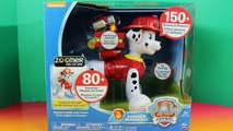 Nickelodeon Paw Patrol Marshall Zoomer Full Of Life Paw Pup Firefighter Marshall-_hmT