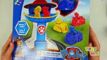 Paw Patrol To The Rescue Dough Play Set! Make & Mold Chase Rubble Marsall! Play Doh Fun