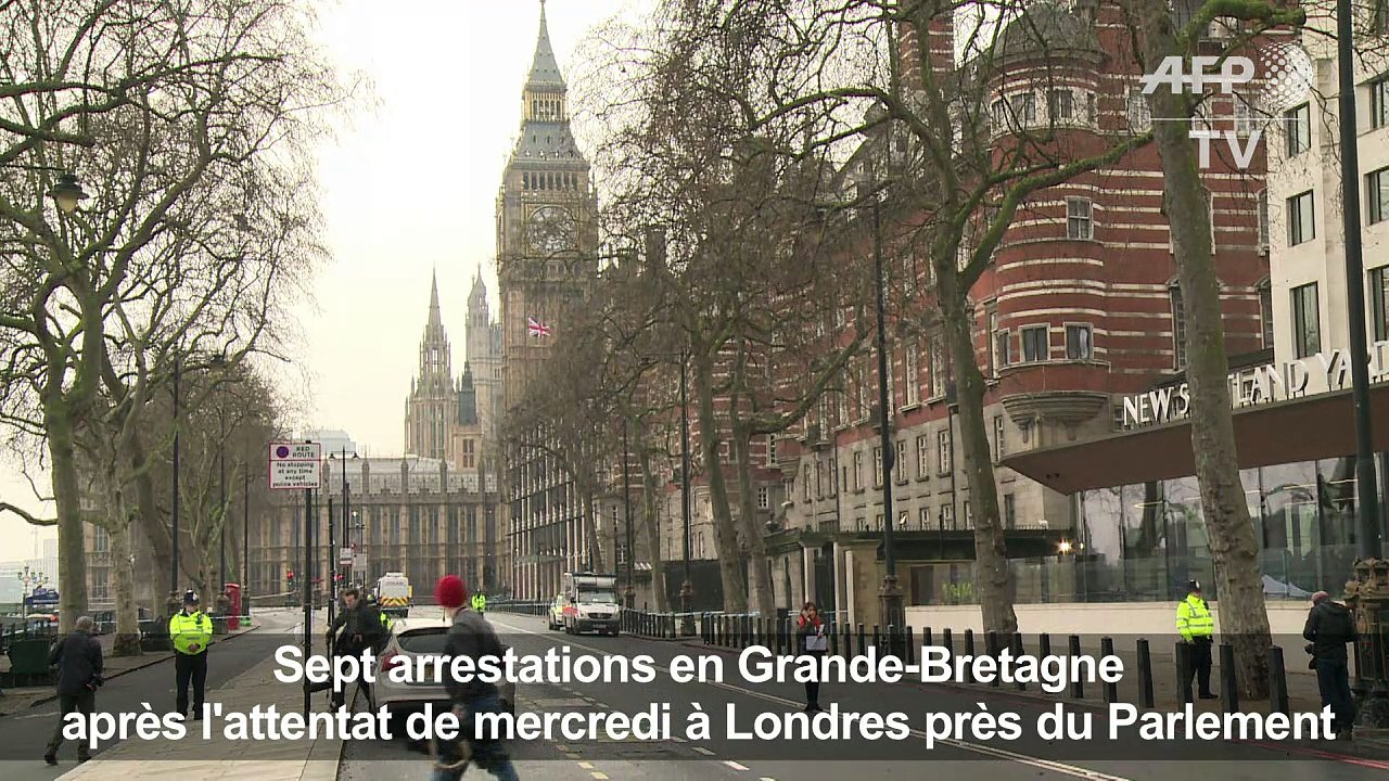 Attentat de Londres : sept arrestations en Gran...