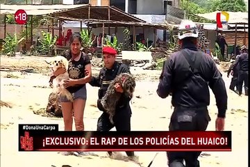 PNP y su mensaje de esperanza para todos los damnificados