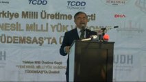 Sivas Bakan Yılmaz ve Bakan Arslan Sivas'ta Milli Yük Vagonu Lansman Töreninde Konuştu