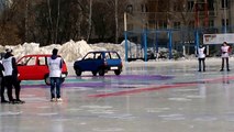 Car Curling, la nouvelle discipline déjantée qui nous vient de Russie