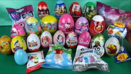 100 Surprise Eggs Compilation with 100+ Surprise Toys Kinder Surprise