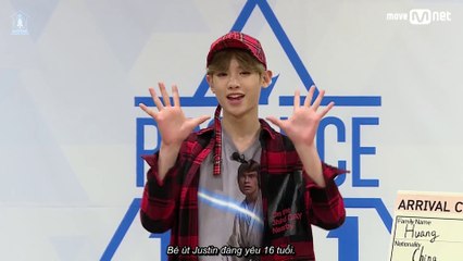 [Nasa Team] [Vietsub] Justin - Produce 101 Season 2