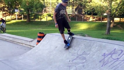 Quentin Sterling - Left Foot Amputee Skater - Mad respect, bro!