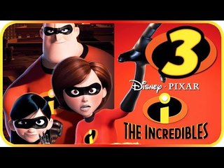 The Incredibles Walkthrough Part 3 (PS2, Gamecube, XBOX, PC) Movie Game Level 3
