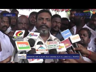 கர்நாடகா கலவரத்திற்கு மோடி அரசு பொறுப்பு ஏற்க வேண்டும் : திருமாவளவன் - வீடியோ