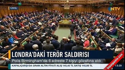 Londra'da delil arama çalışması