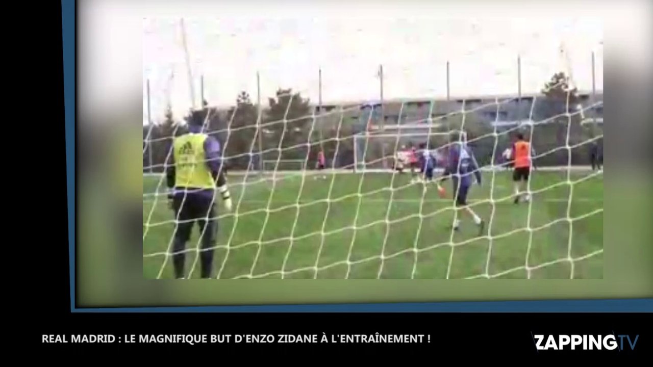 Zinedine Zidane : Son fils Enzo Zidane marque un but d’une bicyclette incroyable (Vidéo)