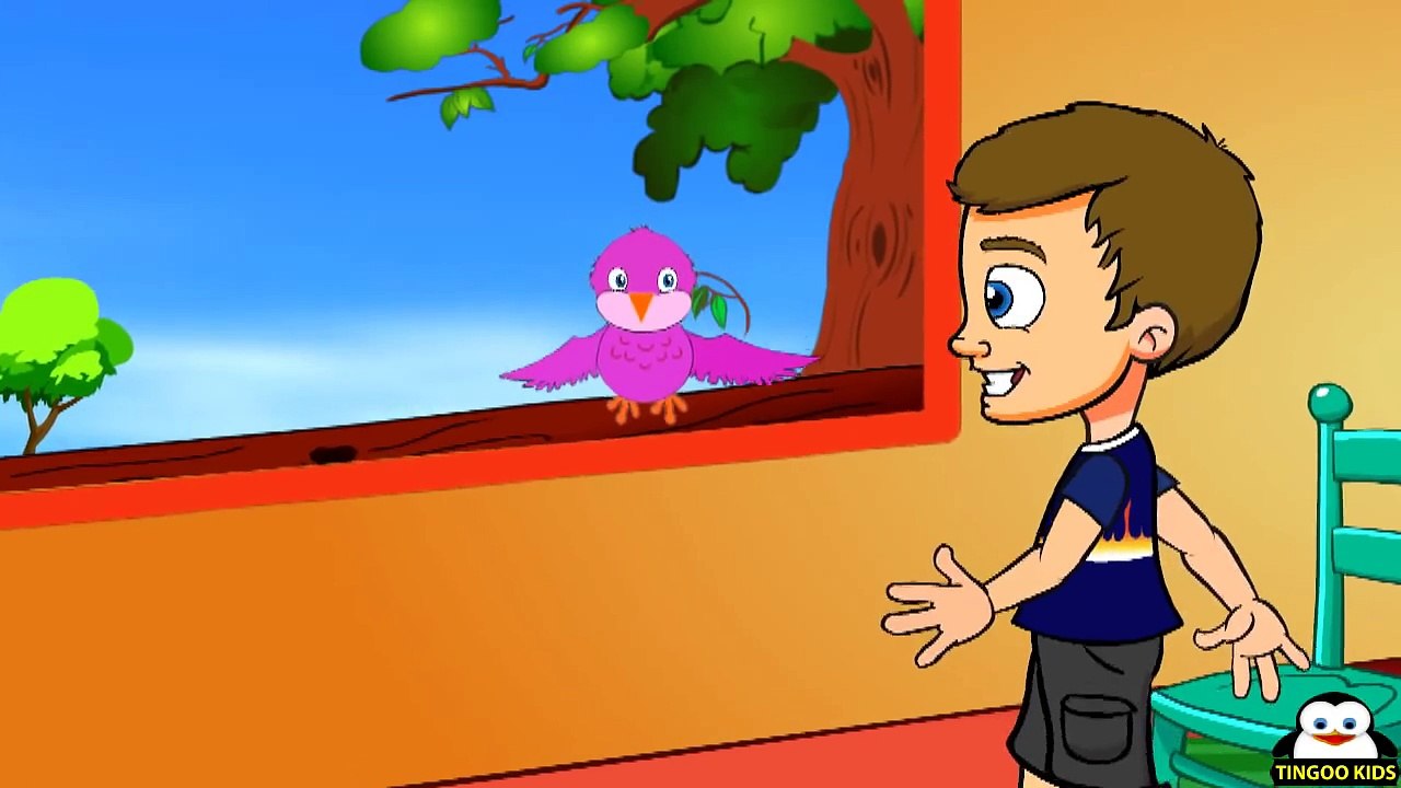 Nursery Rhymes _ Once I Saw A Little Bird Go Hop, Hop, Hop _