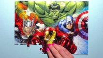 Puzzle Games MARVEL AVENGERS Play Rompecabezas De Hulk Thor Captain America Iron Man Black