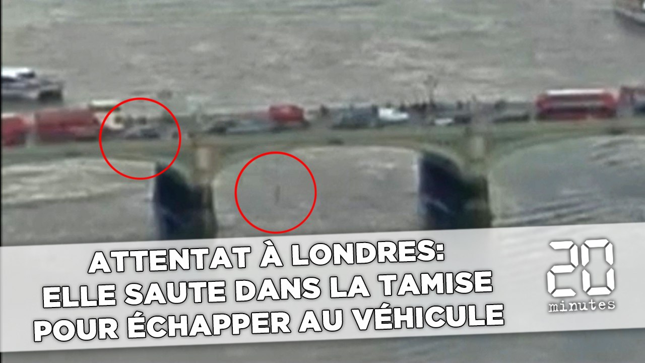 Attentat de Londres: Les images d'une caméra de surveillance