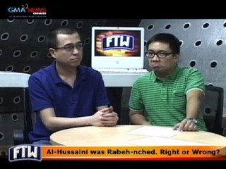 FTW: Al-Hussaini was Rabeh-nched. Right or Wrong?