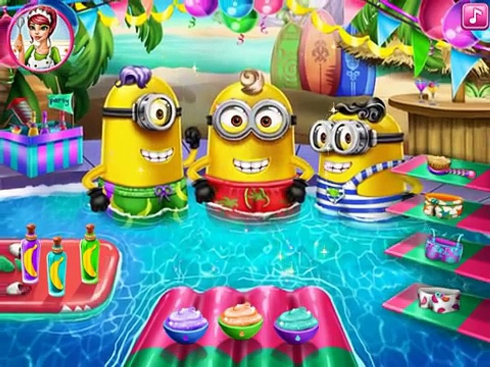 Esbirros nuevo Juego de Minions Fiesta en la Piscina de Minions de la Película los Juegos para los Niños