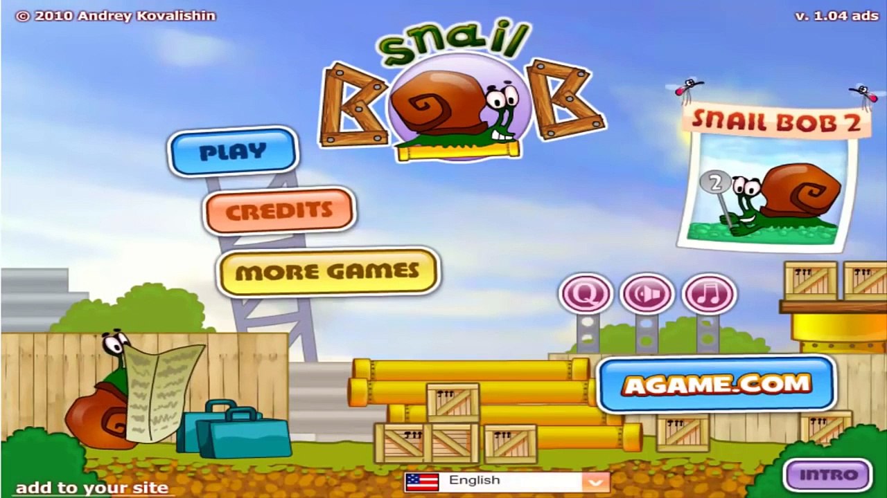 Snail Bob Complete Walkthrough Levels 1 - 20