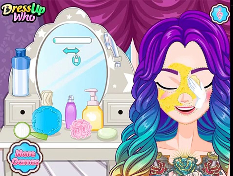 Elsa Tattoo Removal Makeover - Disney Princess Frozen Elsa Makeover & Dress Up - Girl Game