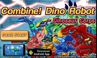 Развивающий мультфильм Роботы Динозавры Трицератопс/Developing Robots Cartoon Dinosaurs Tr