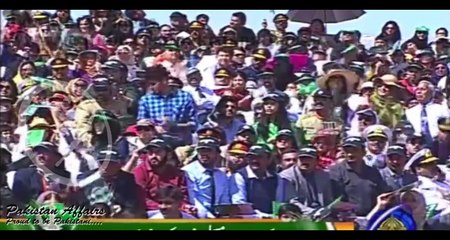 Pakistan Day- Pak Forces Commandos Spectacular Demonstration of Paratrooping on 23 march 2017 parade