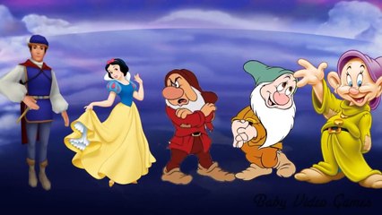 Cinderella & Snow White Finger Family Song | Cartoon Finger Family english Nursery Rhymes