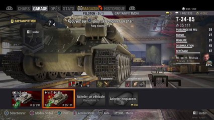 World of Tanks Char T34-85
