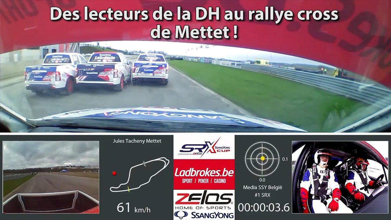 Des lecteurs de la DH au rallye cross de Mettet !