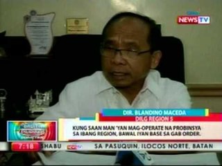 BP: Operasyon ng Jai Alai sa Camsur, nilinaw