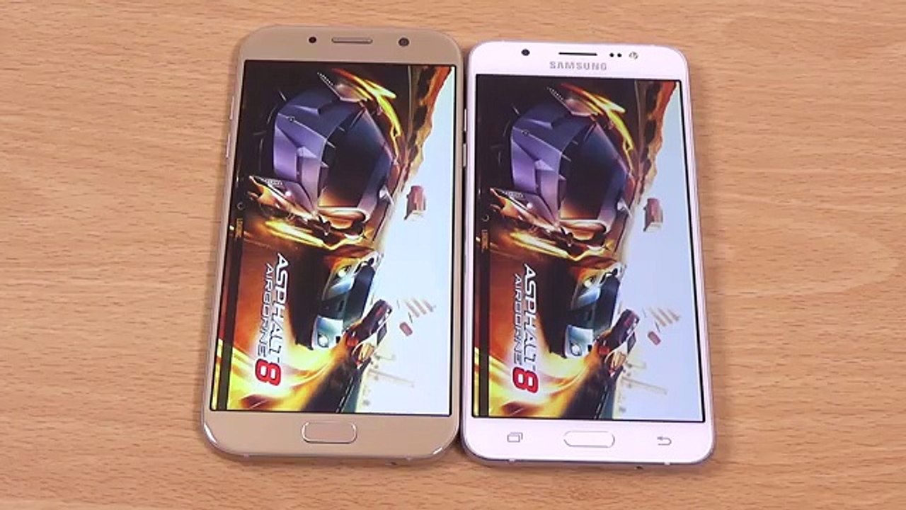 Samsung Galaxy A7 2017 vs Galaxy J7 2016 - Apps...
