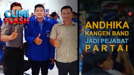 Jangan Kaget! Andhika Kangen Band Dilantik Jadi Pejabat Partai - CumiFlash 23 Maret 2017