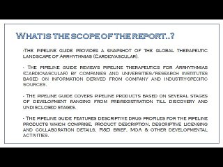Arrhythmias - Pipeline Review, H1 2017: Aarkstore