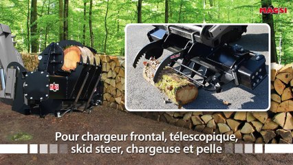 MAGSI - Fendeuse de bûches auto-chargeuse