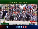 23rd March: flag-lowering ceremony at Wagah border Lahore
