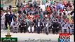 23rd March: flag-lowering ceremony at Wagah border Lahore