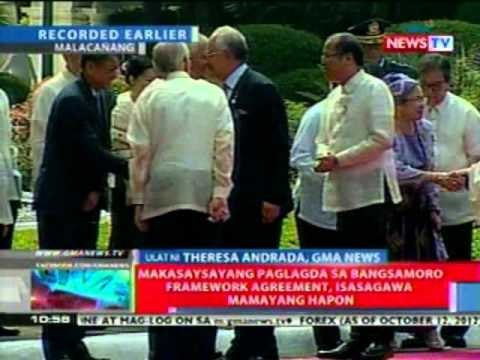 NTL: Malaysian Prime Minister Najib Razak, dumating na sa Malacañang para makipagpulong kay PNoy