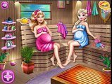 И Детка ребенок Барби Лучший Лучший дисней Эльза для Игры Дети беременные Принцесса Сауна