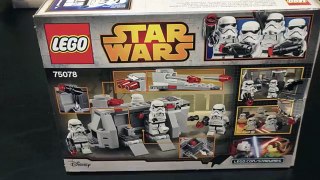 Lego Star Wars Rebels 75078 Imperial Troop Transport Speed Build Review