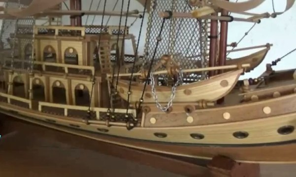 Kerajinan Miniatur Kapal Yang Mendunia