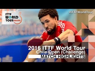 2016 Chile Open Highlights: Andy Pereira vs Sergio Luhr (Qual)