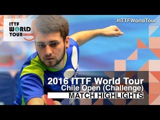 2016 Chile Open Highlights: Florian Schreiner vs Juan Lamadrid (U21-Final)