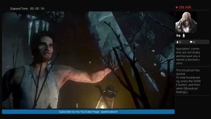 Jawbreaker750's Live PS4 Broadcast Until Dawn Live!!!