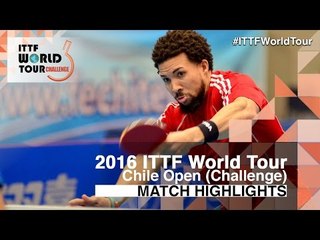 2016 Chile Open Highlights: Antoine Hachard vs Andy Pereira (1/4)