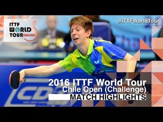 2016 Chile Open Highlights: Enrique Massaro vs Juan Daher (Pre)