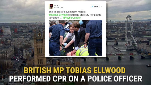 Politician Rushes To Save Injured Officer’s Life During London Terrorist Attack