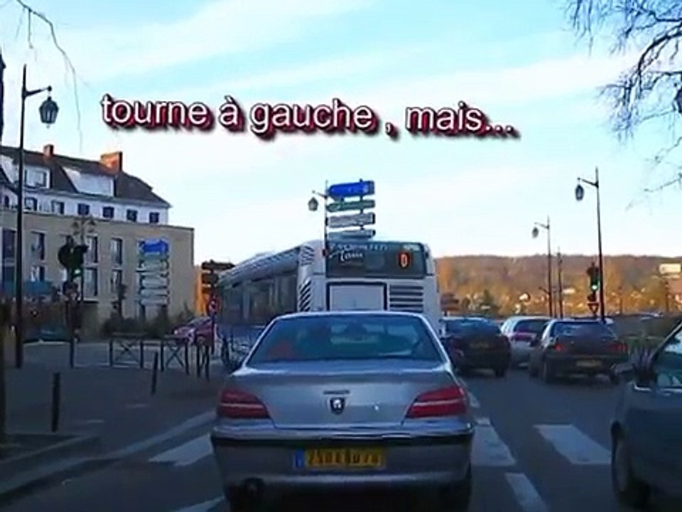 comment tourner a gauche