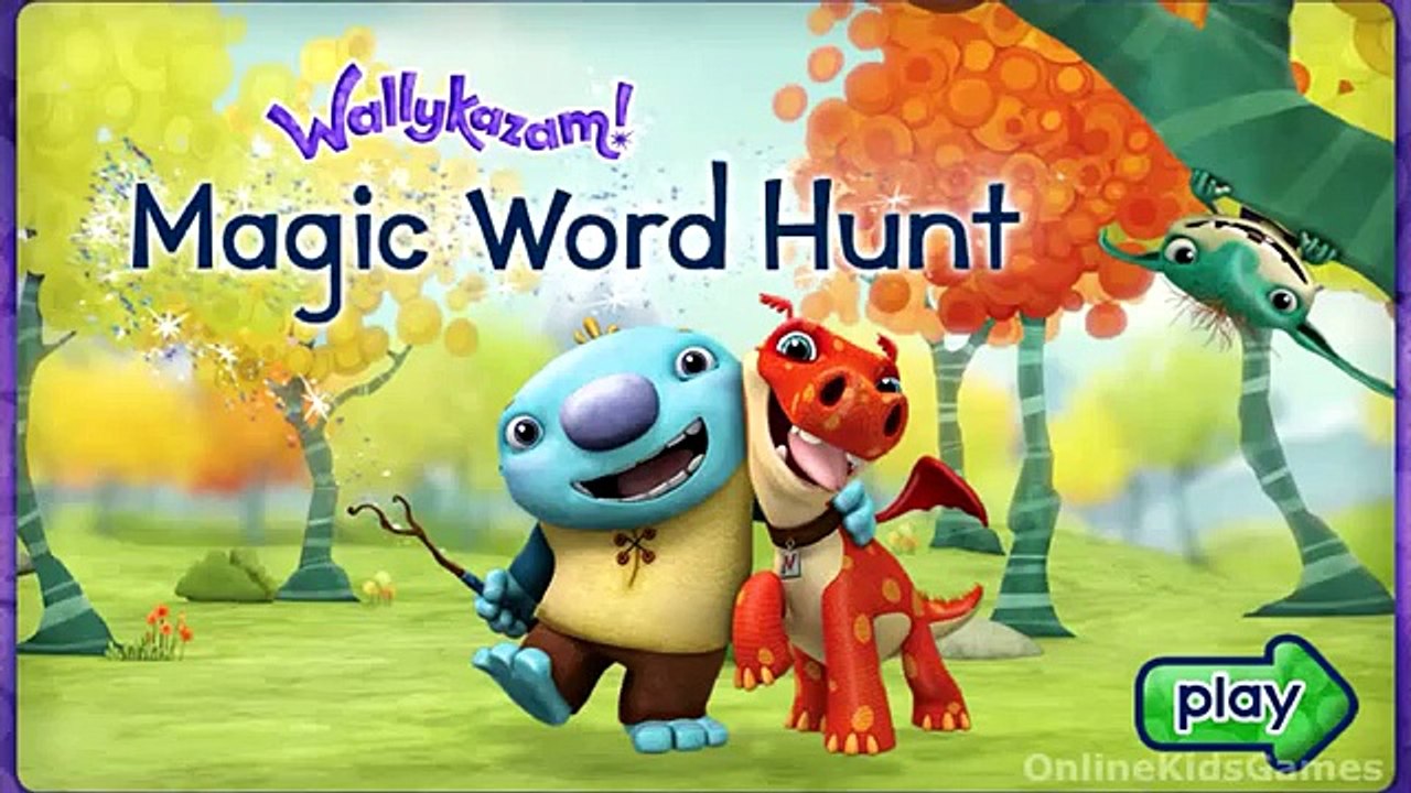 Wallykazam in Magic Word Hunt Full Gameplay Movie in English - Free Kids Games