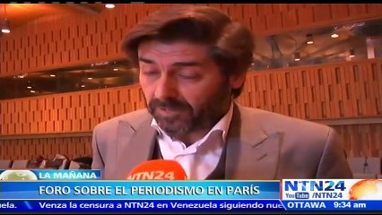 Unesco debate en Francia sobre el papel del periodismo actual: “El trabajo del periodista es interpretar la realidad”