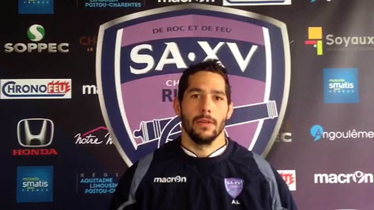 Aldric Lescure SA XV avant Mont-de-Marsan