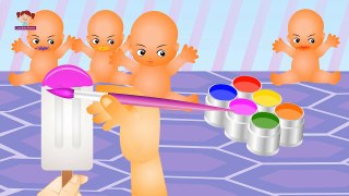 Learn Colors for Babies | Baby Doll Learn Colors with Paint | Baby Learning Videos for Chi