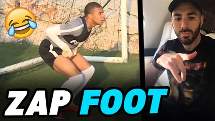 Mbappé gardien de but, Benzema dans son jet privé, Griezmann chambre Dembélé | ZAP FOOT